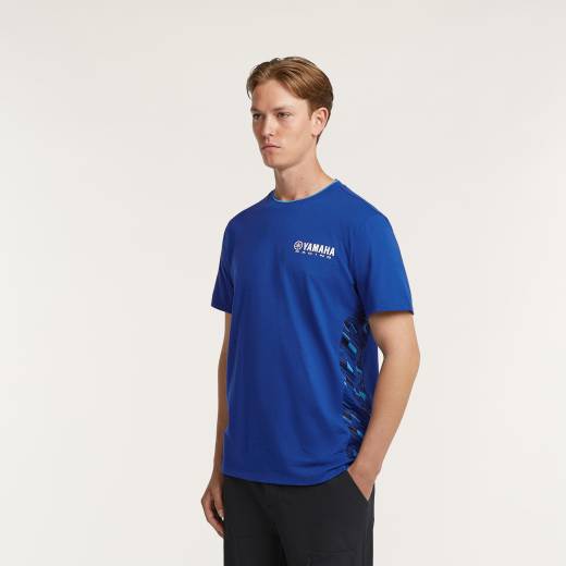 YAMAHA T-SHIRT PADDOCK BLUE