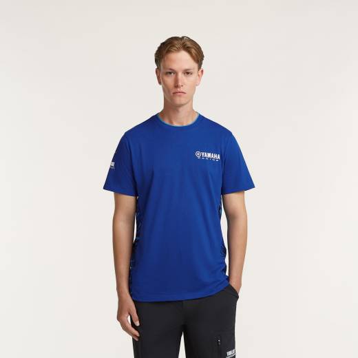 YAMAHA T-SHIRT PADDOCK BLUE